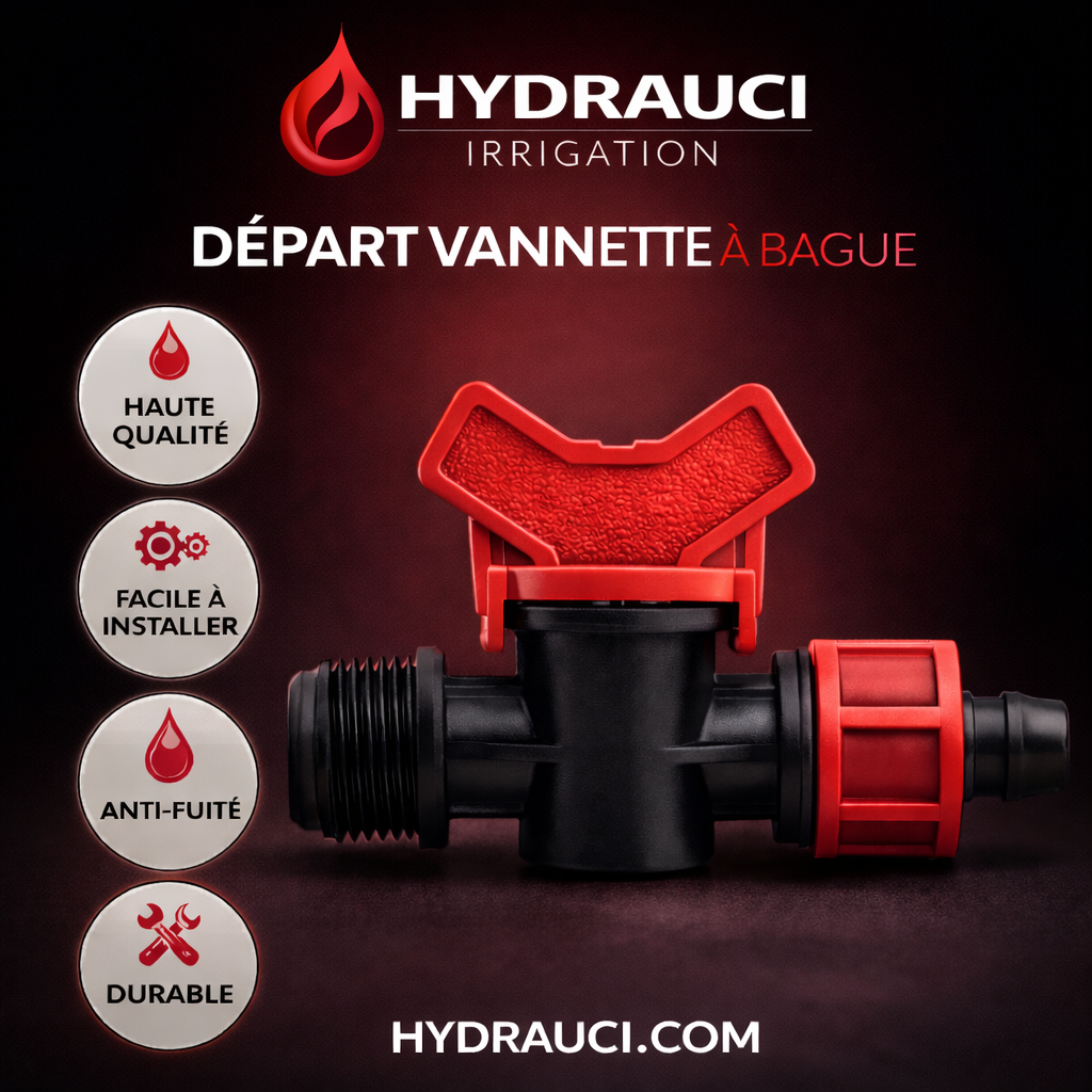 Système goutte-à-goutte sur exploitation