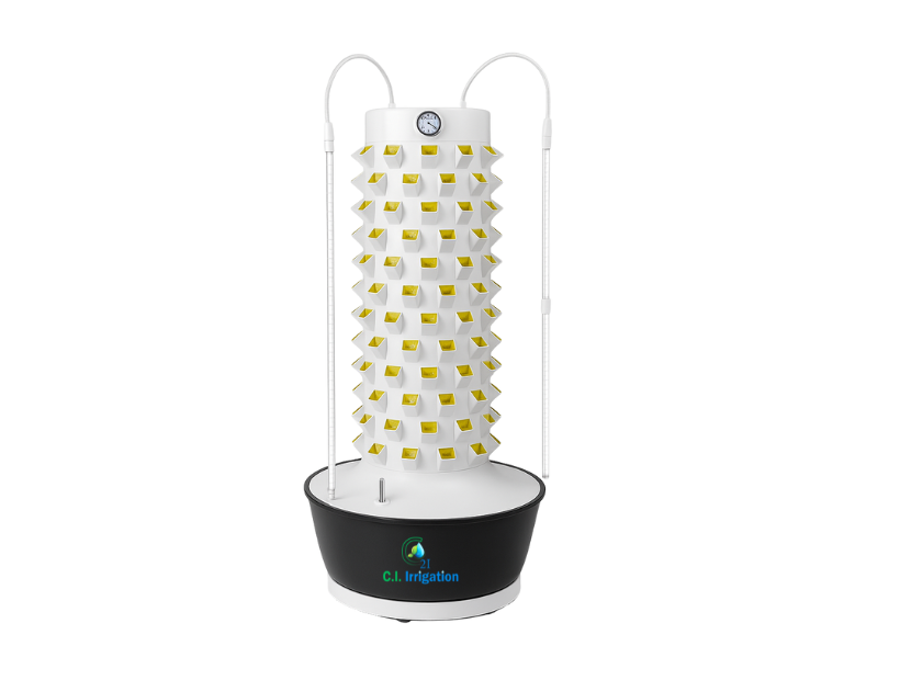 Tour Hydroponique Cylindrique