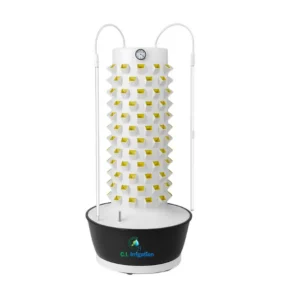 Tour Hydroponique Cylindrique — HYDRAUCI